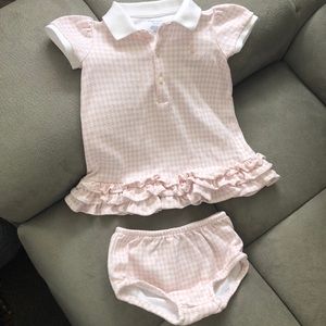 Ralph Lauren Baby Dress & Bloomer | Baby Clothing